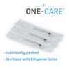 ONE-CARE 1ml Luer Lock Syringe, Sterile, Low Dead Space, 100/bx