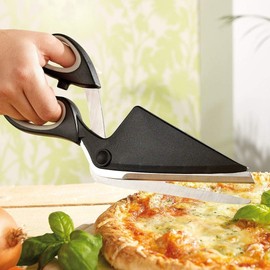 Rosenstein & Söhne Pizza scissors: pizza scissors with extra sharp blades (pizza cutter)
