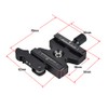 Eacam CL-50LS Aluminum Alloy Quick Release Clamp with Adjustable Lever