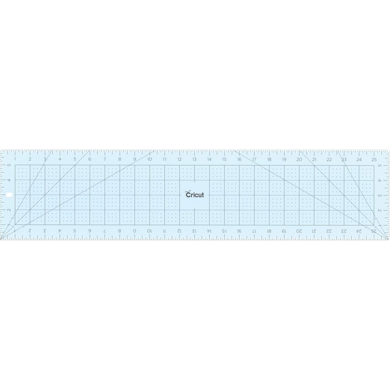 Cricut Acrylic Ruler 6"X26"-Blue