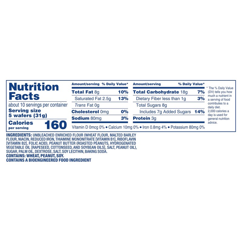 Nutter Butter Peanut Butter Wafer Cookies, 12 - 10.5 oz