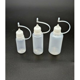 Multi-purpose needle emptying bottle, liquid nozzle dispensing container, 13ea