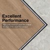 Jiekayi 6-Pack Metal Carpet Floor Transition Strips, 36in Carpet to