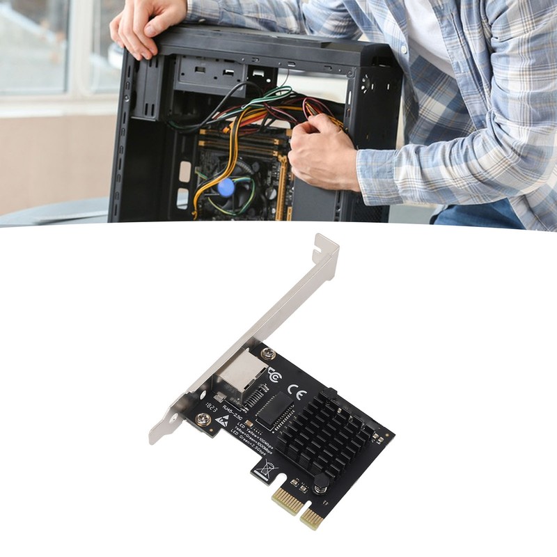 PCIe Network Card RTL8125B 2.5G Gigabit RJ45 Port PCI Express