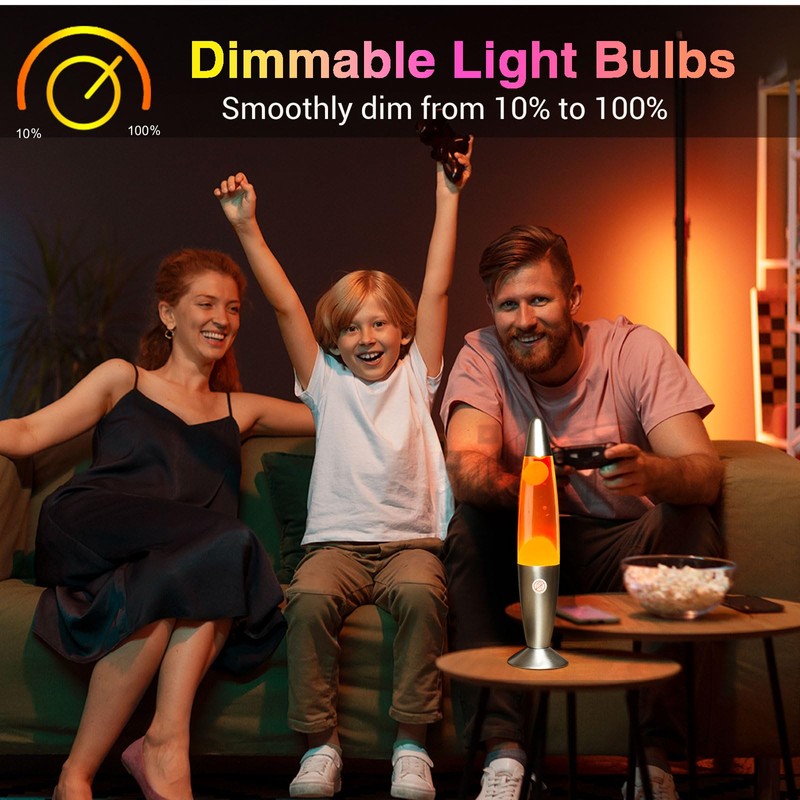 Lava Lamp Bulbs 25W 120 Volt, S11 Replacement Light Bulb