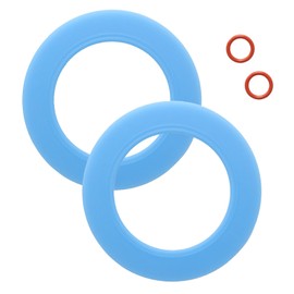 LEDBarz 7301111-0070A Upgraded Silicone Material Replace Toilet Flush Valve Seal Kit Fit for American Standard Toilet Flapper Champion 4 Tank and Eljer Titan 4 Flush Valve Gasket(2 Pack)