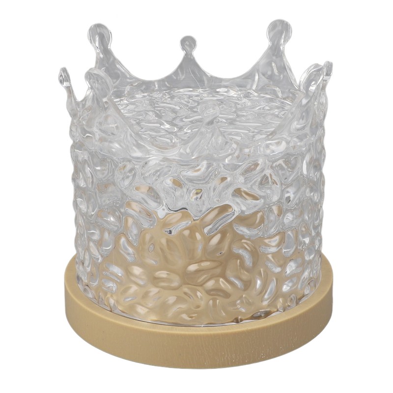 Wave Night Light 3 Colors 1000mAh USB Rechargeable Brightness Adjustable