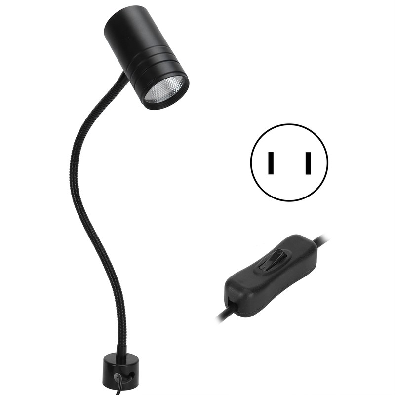 12W LED Work Light Flexible Gooseneck Sewing Machine Lamp Magnetic