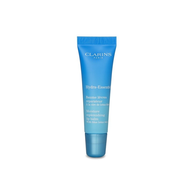 Clarins Hydra Essential Moisturizing Replenishing Lip Balm with Blue Lotus
