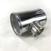 Unbranded Universal 50mm V-band BOV Flange Adapter Piping 4" Aluminum