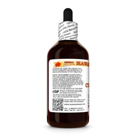 Sea Cucumber (Holothuria Atra) Dry Whole Tincture, Made in Hawaii, All Natural, Vegan, Pure Liquid Extract - 4 fl.oz