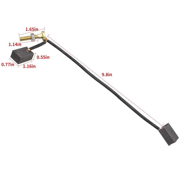 Drive-up Golf Cart Motor Bruhs Kit, Hitachi Brush Assembly Fits