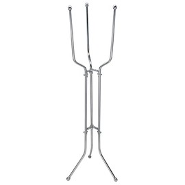 Winco Folding Wine Bucket Stand, Medium, Chrome , 8 Quart