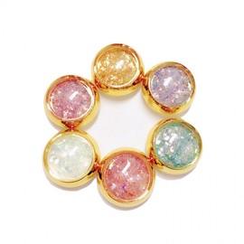 Chewwinkle Nail Glitter 6-piece set 2ea