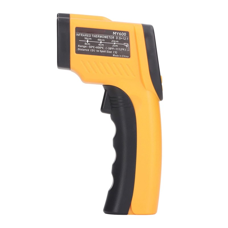 Infrared Thermometer LCD Digital Temperature Gun Handheld Temperature Gun MY600