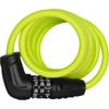 ABUS 4508C, Lucchetto con Cavo a Spirale Unisex Adulto, Verde, Unica