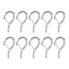 eMagTech Pack of 10 M4 Screw Hooks Hanging Spring Buckle