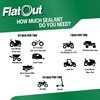 FlatOut Off Road Tire Sealant, Outdoor Power Equipment Formula, Prevents