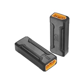 SinLoon 2 Pack XT60 Male to Male Connector Adapter XT60 Wireless Adapter for RC FPV Toy Car Plane Drone Battery (Male to Male)