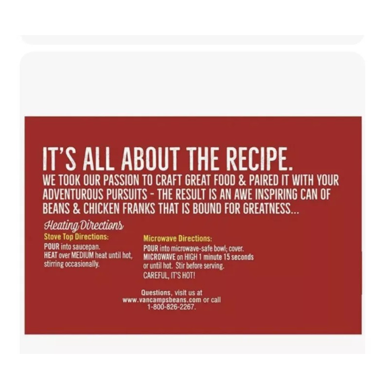Van Camp's 3 Van Camp's Beanee Weenee Original 7.75 oz