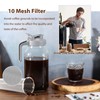 Cold Brew Coffee Maker Pitcher, 64 Oz Heavy Duty Wide
