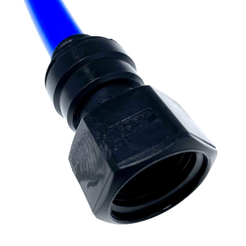 W4 Female Adaptor 1/2 BSP - Black