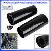 Unbranded 2" Extended Fork Slider Covers Black For Harley Electra