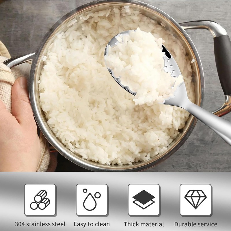 Comicfs Rice Paddle Spoon, Rice Spoon, Rice Spatula, Rice Scooper