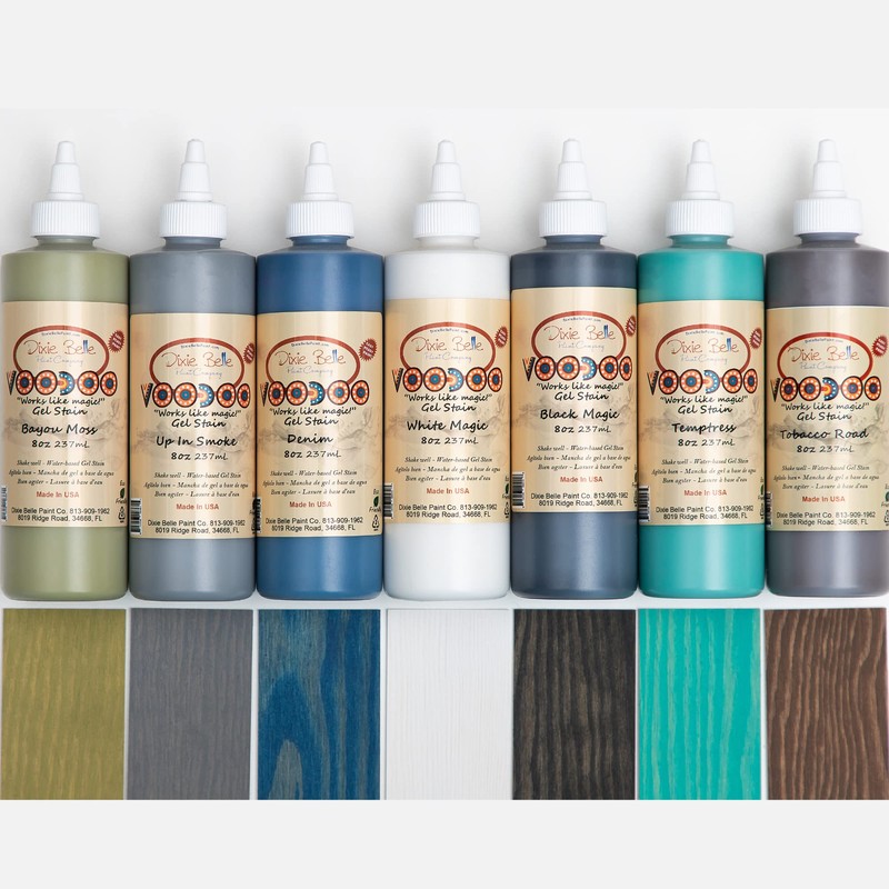 Dixie Belle Voodoo Gel Stain - Up in Smoke -