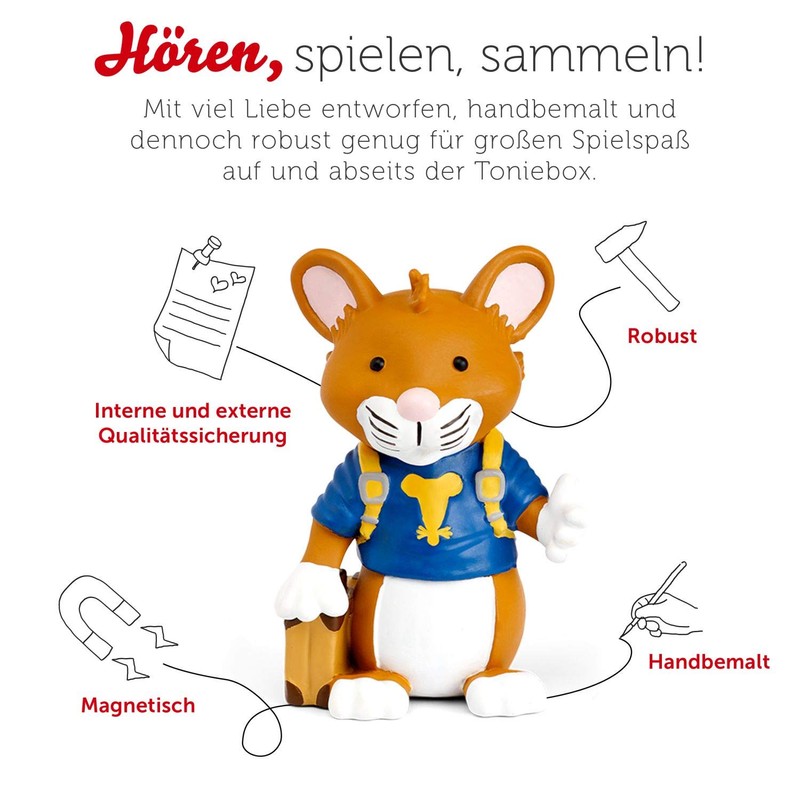 Tonies Leo Lausemaus Hearing Figure for Toniebox