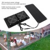 Solar Powered Exhaust Fan Professional 10W High Efficiency Double Fans