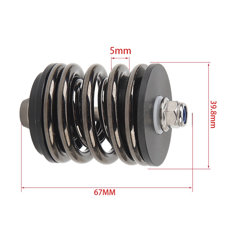 Folding Bike Rear Shock Absorber Steel Engineering Plastics CNC Processing