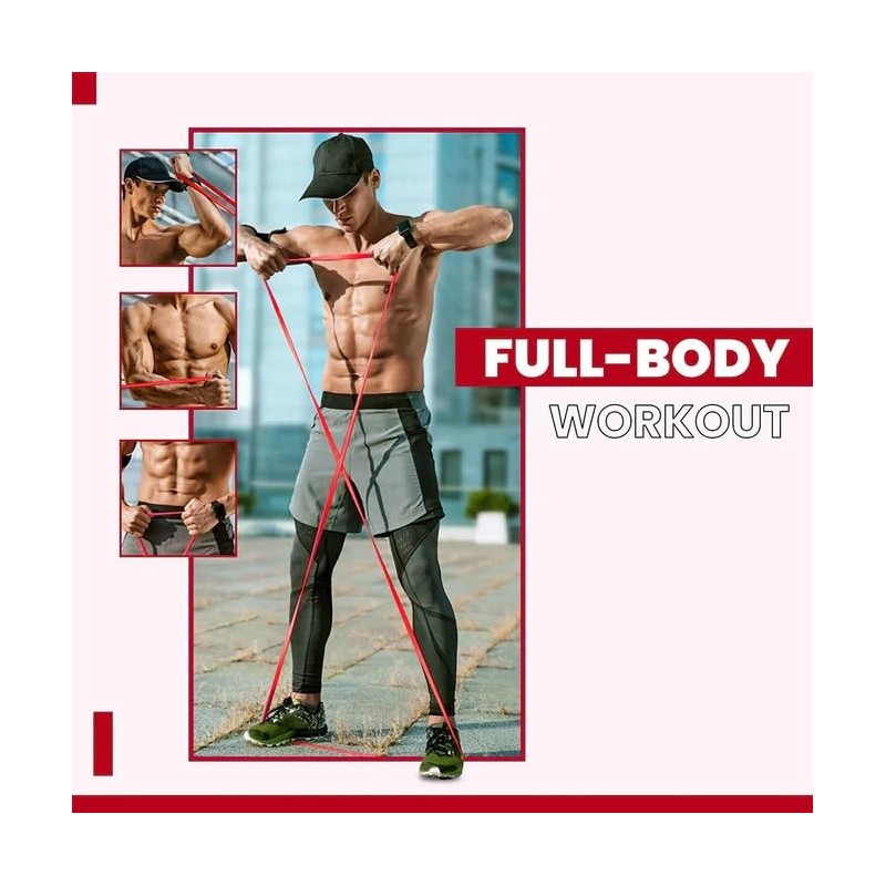 Elite Athletics Pull Up Resistance Bands Set - Pull-Up Assist