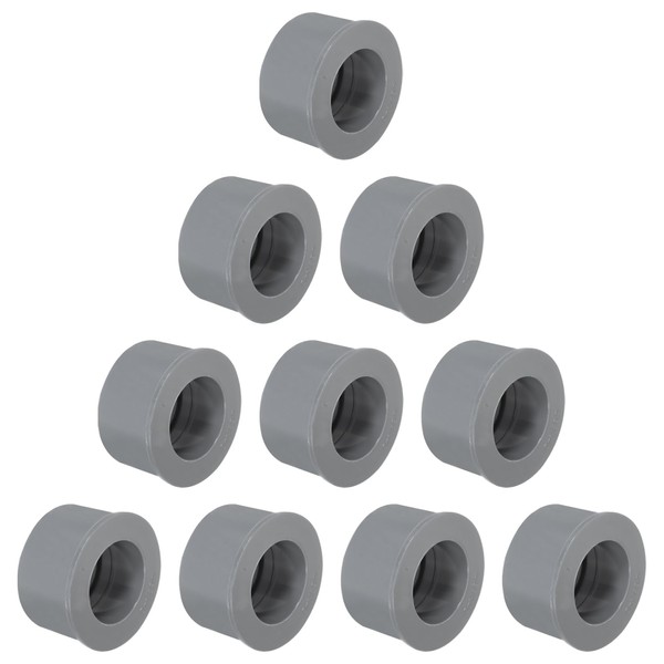 uxcell 10pcs PVC DWV Reducer Bushing 2" x 1-1/2" (Socket