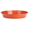 Stewart 2847014 30.5 cm Flower Pot Saucer - Orange/Terracotta