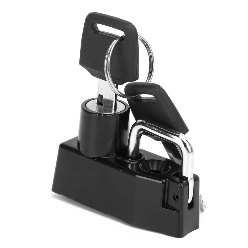 AntiTheft Helmet Lock Security Zinc Alloy with 2 Keys Universal