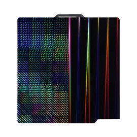 Likesilk for Bambu Lab A1/X1C/X1/X1E/P1P/P1S 3D Printers, 3D Printers 257x257mm Spring Steel Plate (PEY Phantom + PEY Beam)