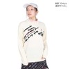 Cox Sportif LG4FST03L Women's Sweater, Embroidered, Deformable Collar, Crew Neck,