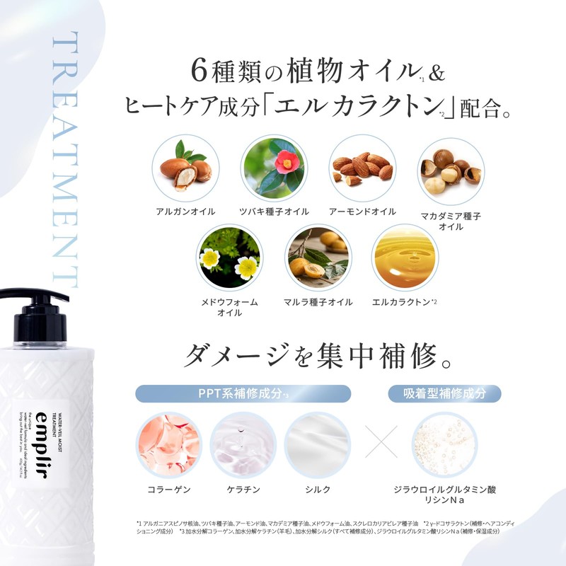 Amplifier Water Veil Moist Shampoo Treatment Refill Set