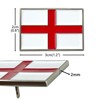 Lesonwo Pack of 2 England Flag Pin Badges, St. George's