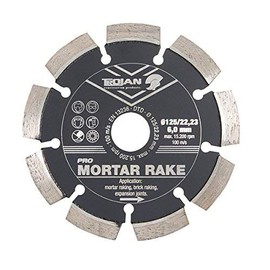 TROJAN Platinum Professional Contractor Mortar Raking Diamond Blade/Diamond Disc - 125mm/5/6.0mm Width