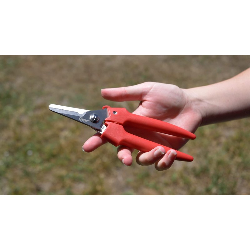 Clauss Spring-Action Stainless Steel Wire Cutters / Pruning Shears For