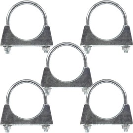 5x Exhaust Silencer Clamp 66mm M8 x 1.25mm Replacement for Allis Chalmers Various Tractor