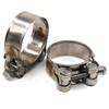 304 Stainless Steel T-Bolt Clamp 48-51mm Hose Clamp Tool 4PCS