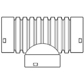 ADVANCED DRAINAGE SYSTEMS 0321AA 3" Snap Tee