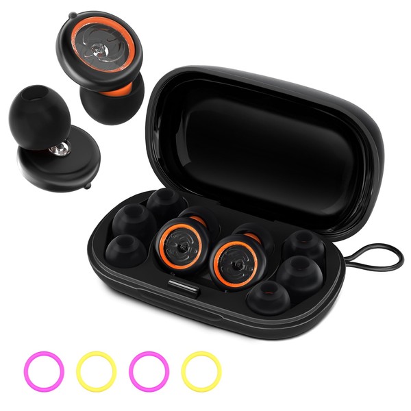 Ear Plugs for Sleeping Noise Cancelling with 3 Noise Reduction