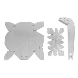 3pcs / Set Drill Bits Drill Diameter Angle Gauge Bits Angle Gauge General Angle Gauge Alloy Steel Angle Measuring Tools