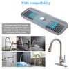 DK-SIMINA Silicone Faucet Mat Silicone Faucet Drip Catcher with Cuttable