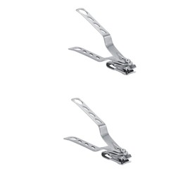 Healeved 2pcs Rotating Nail Clipper for Thick Nails Large with Ergonomic Design for Comfortable Grip and Precision Trimming