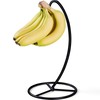 EGMEHOAD Banana Holder Stand, Banana Hanger Stand Black, Metal Bananas